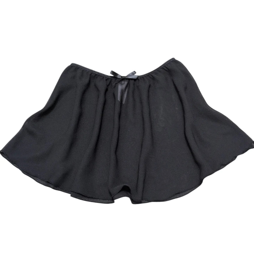 More Than Magic Black Dance Skirt Sheer Ballet Tap‎ Jazz Girls Size 14/16
